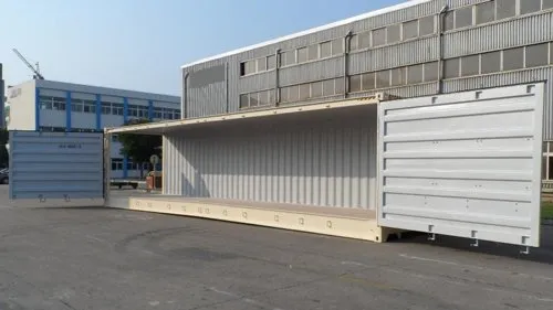Conteneur avec portes latérales (open-side)